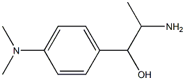 2-amino-1-[4-(dimethylamino)phenyl]propan-1-ol 구조식 이미지