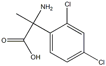 2-amino-2-(2,4-dichlorophenyl)propanoic acid Structure