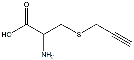 2-amino-3-(prop-2-ynylthio)propanoic acid Structure