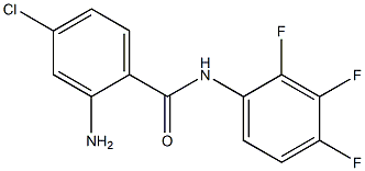 2-amino-4-chloro-N-(2,3,4-trifluorophenyl)benzamide 구조식 이미지