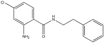 2-amino-4-chloro-N-(2-phenylethyl)benzamide Structure