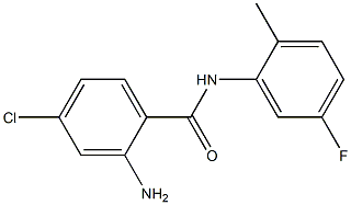 2-amino-4-chloro-N-(5-fluoro-2-methylphenyl)benzamide 구조식 이미지