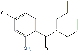 2-amino-4-chloro-N,N-dipropylbenzamide 구조식 이미지