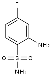 2-amino-4-fluorobenzene-1-sulfonamide 구조식 이미지