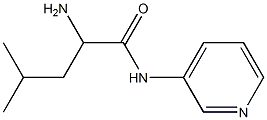 2-amino-4-methyl-N-pyridin-3-ylpentanamide 구조식 이미지