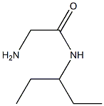 2-amino-N-(1-ethylpropyl)acetamide 구조식 이미지