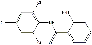 2-amino-N-(2,4,6-trichlorophenyl)benzamide Structure
