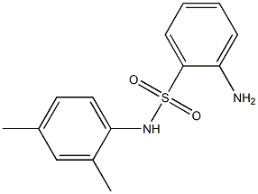 2-amino-N-(2,4-dimethylphenyl)benzenesulfonamide Structure