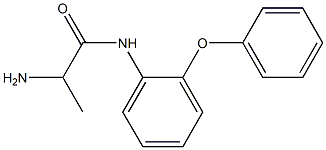 2-amino-N-(2-phenoxyphenyl)propanamide 구조식 이미지