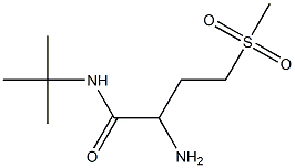 2-amino-N-(tert-butyl)-4-(methylsulfonyl)butanamide 구조식 이미지