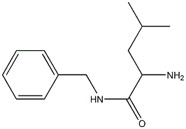 2-amino-N-benzyl-4-methylpentanamide 구조식 이미지