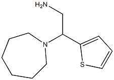 2-azepan-1-yl-2-thien-2-ylethanamine 구조식 이미지