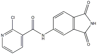 2-chloro-N-(1,3-dioxo-2,3-dihydro-1H-isoindol-5-yl)pyridine-3-carboxamide Structure