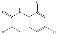 2-Chloro-N-(2,4-dichloro-phenyl)-propionamide Structure