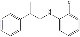 2-chloro-N-(2-phenylpropyl)aniline Structure