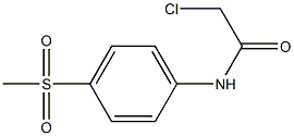 2-chloro-N-(4-methanesulfonylphenyl)acetamide 구조식 이미지