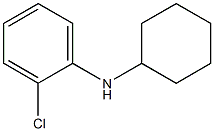2-chloro-N-cyclohexylaniline Structure