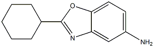 2-cyclohexyl-1,3-benzoxazol-5-amine Structure