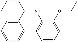 2-ethoxy-N-(1-phenylbutyl)aniline 구조식 이미지