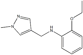 2-ethoxy-N-[(1-methyl-1H-pyrazol-4-yl)methyl]aniline 구조식 이미지