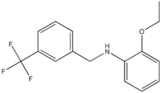 2-ethoxy-N-{[3-(trifluoromethyl)phenyl]methyl}aniline 구조식 이미지