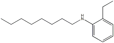 2-ethyl-N-octylaniline Structure