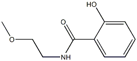 2-hydroxy-N-(2-methoxyethyl)benzamide Structure