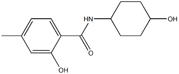 2-hydroxy-N-(4-hydroxycyclohexyl)-4-methylbenzamide Structure