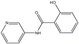 2-hydroxy-N-(pyridin-3-yl)benzamide 구조식 이미지