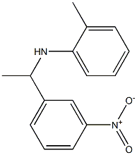 2-methyl-N-[1-(3-nitrophenyl)ethyl]aniline Structure