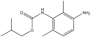 2-methylpropyl N-(3-amino-2,6-dimethylphenyl)carbamate Structure