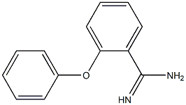 2-phenoxybenzene-1-carboximidamide 구조식 이미지