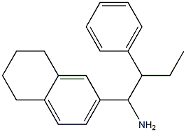 2-phenyl-1-(5,6,7,8-tetrahydronaphthalen-2-yl)butan-1-amine Structure