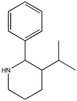 2-phenyl-3-(propan-2-yl)piperidine Structure