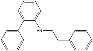 2-phenyl-N-(2-phenylethyl)aniline 구조식 이미지