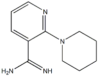 2-piperidin-1-ylpyridine-3-carboximidamide Structure