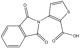 3-(1,3-dioxo-1,3-dihydro-2H-isoindol-2-yl)thiophene-2-carboxylic acid 구조식 이미지