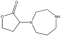 3-(1,4-diazepan-1-yl)oxolan-2-one 구조식 이미지