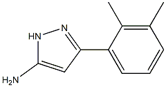 3-(2,3-dimethylphenyl)-1H-pyrazol-5-amine 구조식 이미지