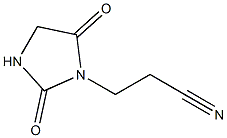 3-(2,5-dioxoimidazolidin-1-yl)propanenitrile 구조식 이미지