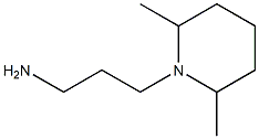 3-(2,6-dimethylpiperidin-1-yl)propan-1-amine Structure