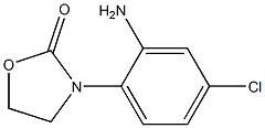 3-(2-amino-4-chlorophenyl)-1,3-oxazolidin-2-one Structure