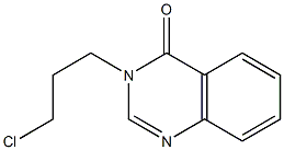 3-(3-chloropropyl)-3,4-dihydroquinazolin-4-one Structure