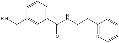 3-(aminomethyl)-N-(2-pyridin-2-ylethyl)benzamide Structure