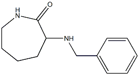 3-(benzylamino)azepan-2-one Structure