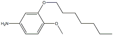 3-(heptyloxy)-4-methoxyaniline 구조식 이미지
