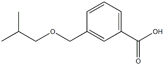 3-(isobutoxymethyl)benzoic acid 구조식 이미지