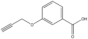 3-(prop-2-ynyloxy)benzoic acid 구조식 이미지