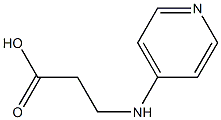 3-(pyridin-4-ylamino)propanoic acid Structure