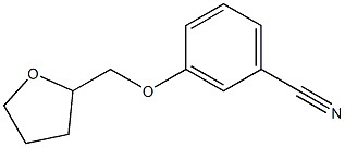 3-(tetrahydrofuran-2-ylmethoxy)benzonitrile Structure